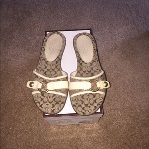 Coach Katey slip in sandals